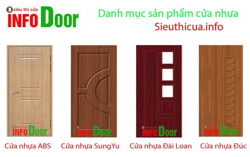 Danh muc san pham cua nhua Info Door